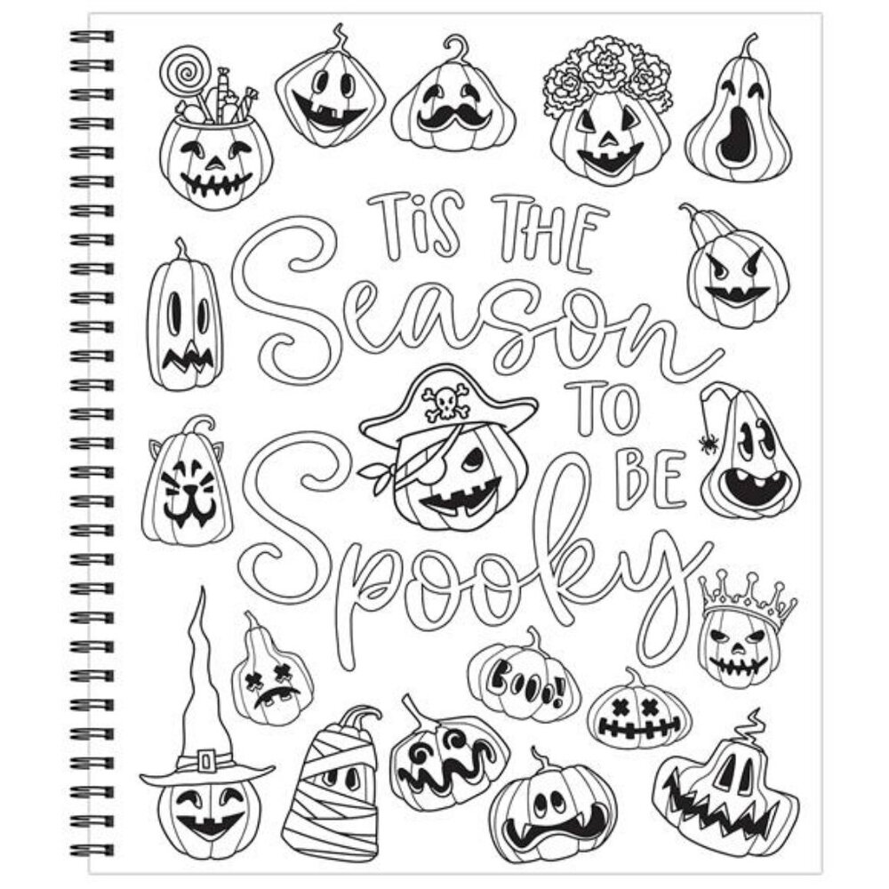 Color & Frame - Halloween (Coloring Book) - Picture 5 of 6